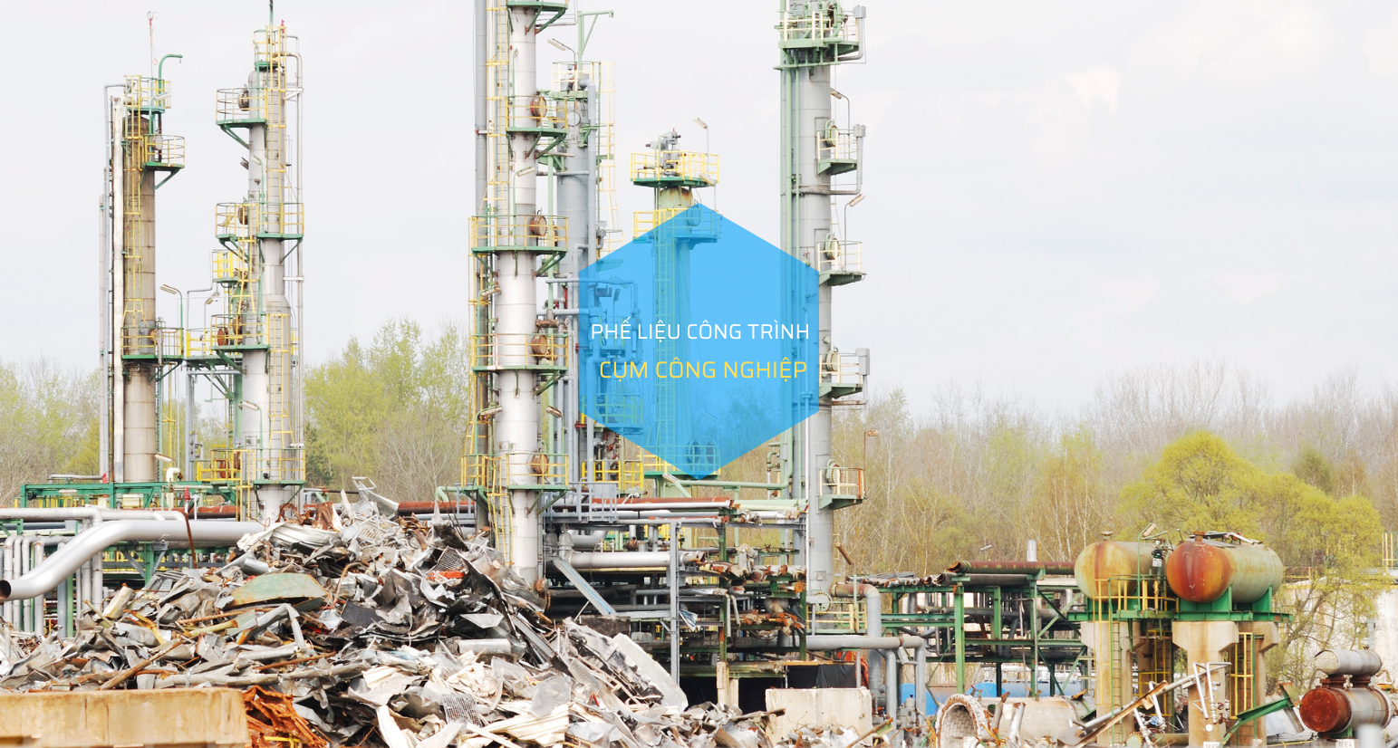 Mua phế liệu tại Cụm Công Nghiệp